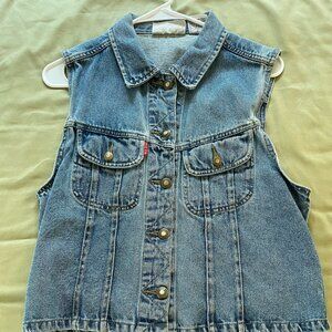 Womens Jean Vest